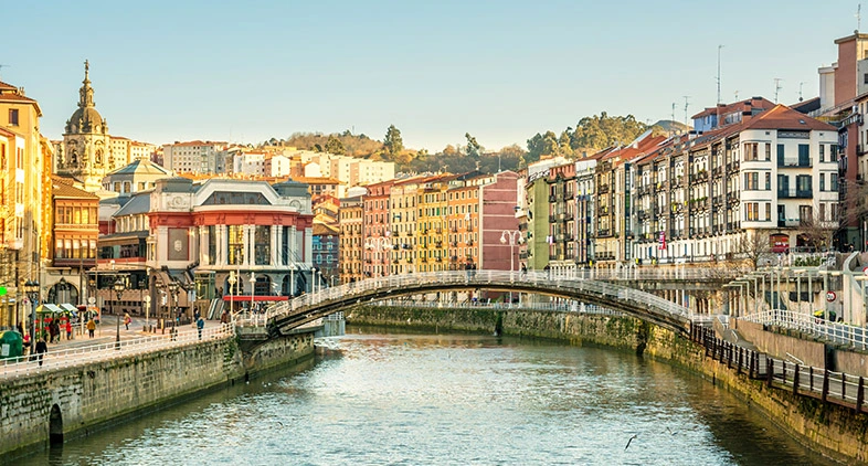Bilbao, sur la côte nord de l'Espagne