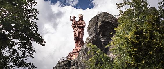 Statue Notre-Dame de France au Puy-en-Velay