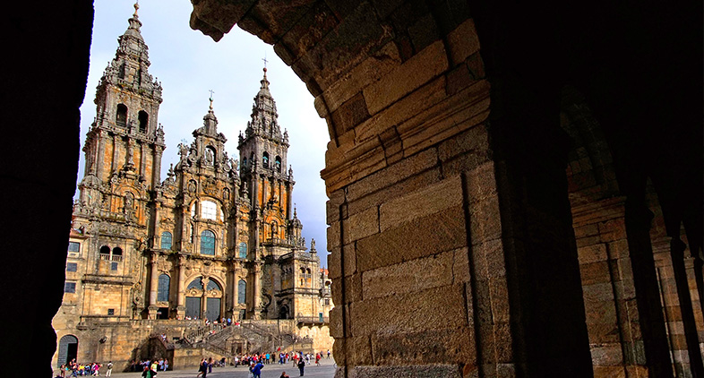 La cathédrale de Santiago de Compostela 