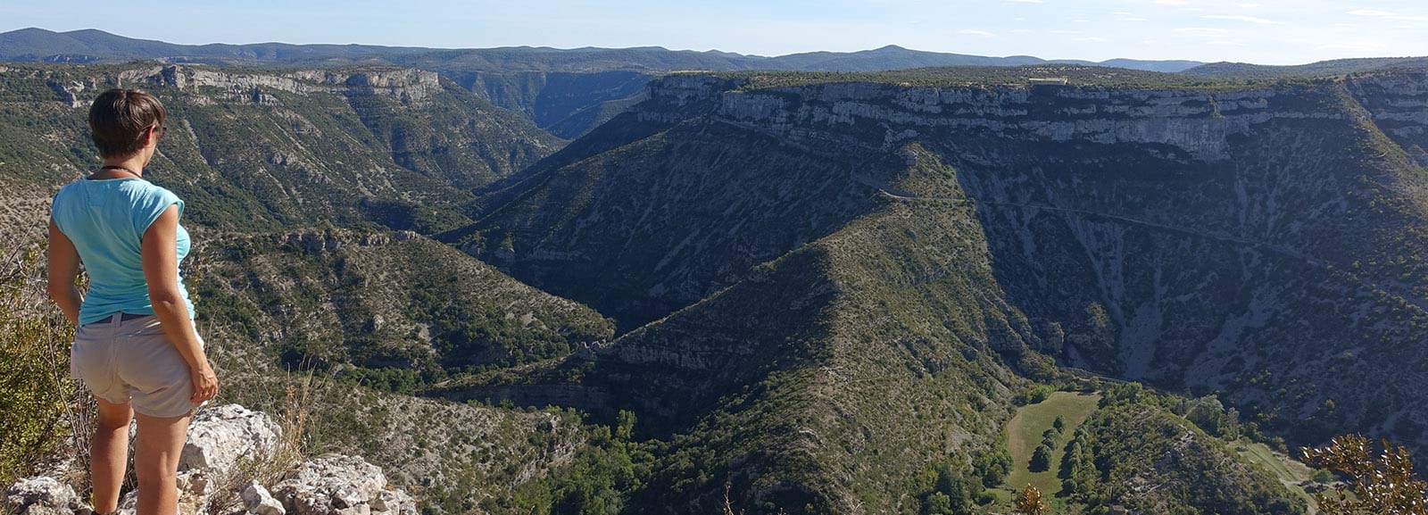 Le cirque de Navacelles, sur le chemin de Saint-Guilhem