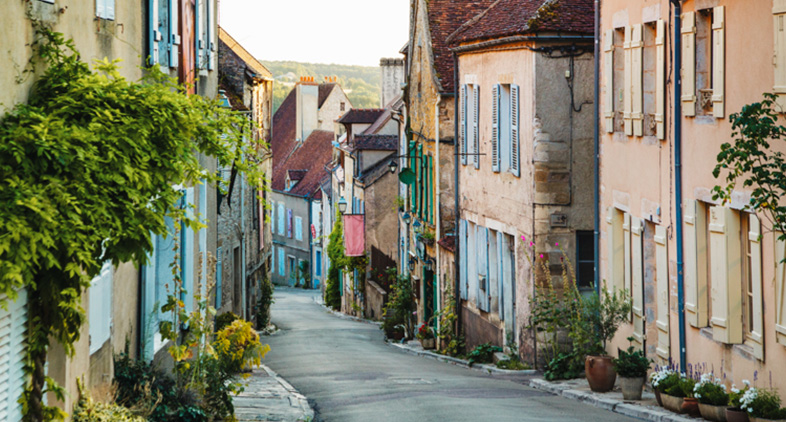 Ruelles du village de Vézelay