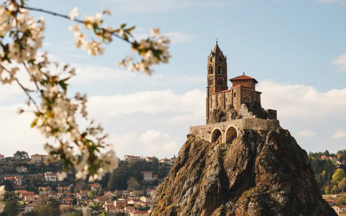 Rocher Saint-Michel d'Aiguilhe et son église