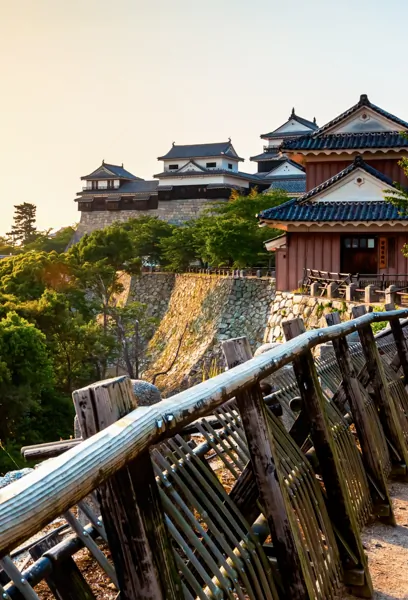 Ancient Matsuyama chateau Matsuyama