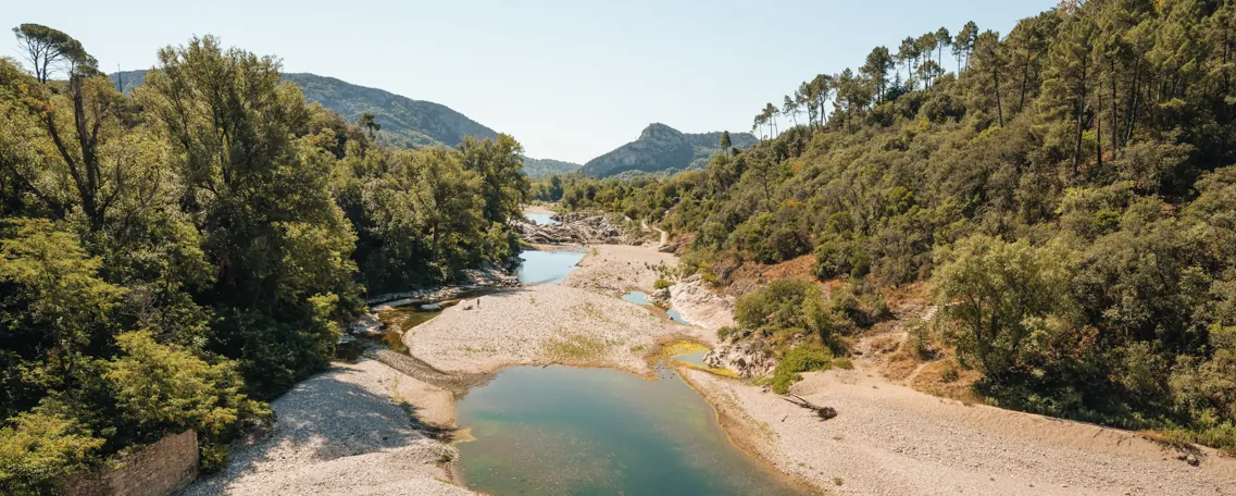 Le gardon entre Saint-Jean-du-Gard et Anduze