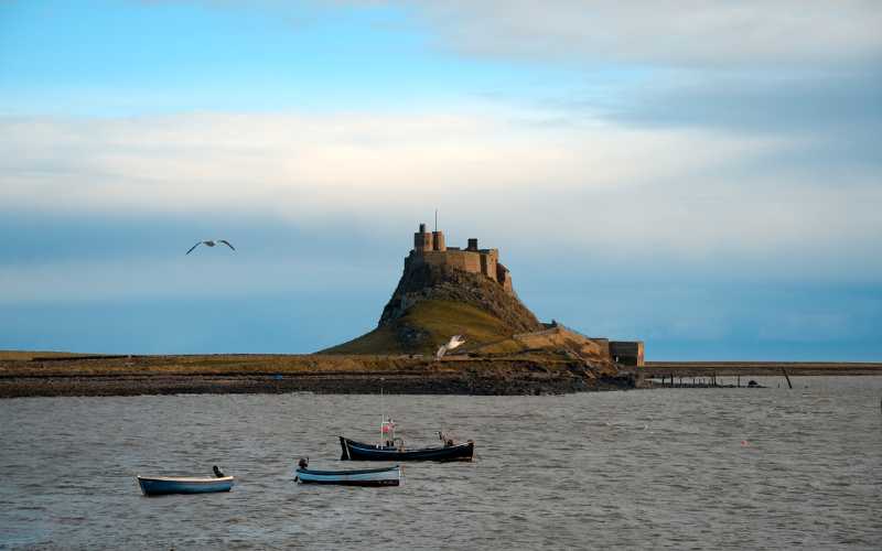 Chateau de Lindisfarne, Holy Island, Saint Cuthbert Way