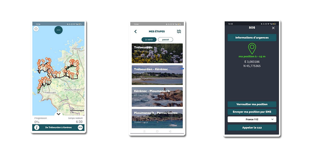 Application mobile Via Compostela
