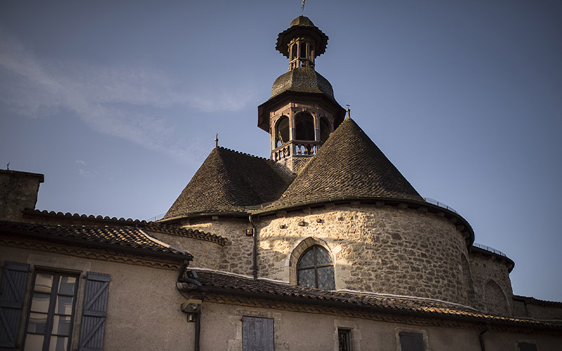 Clocher au cœur de Villefranche-de-Rouergue - TVattard