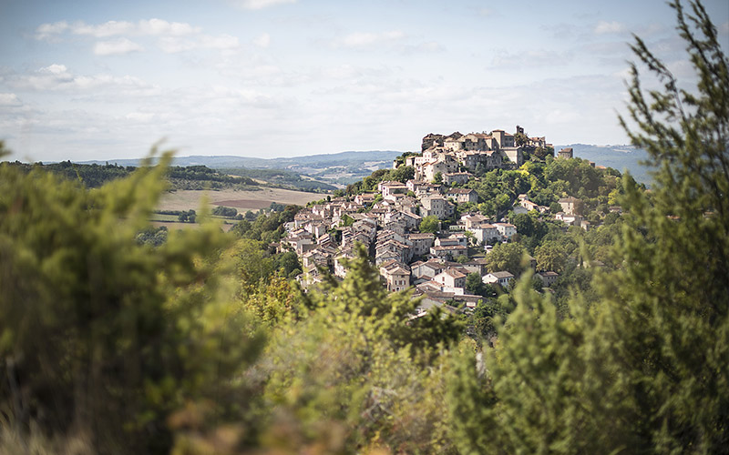 Panorama sur Cordes-sur-Ciel - TVattard