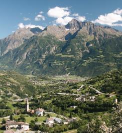 Paysage du Val d'Aoste