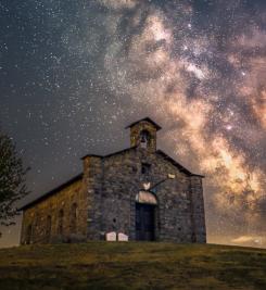Nuit étoilée près de Pontremoli
