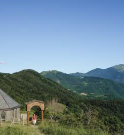 Eglise sur le Passo della Cisa