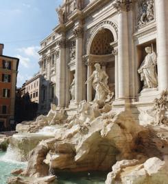 Fontaine de Trevi à Rome