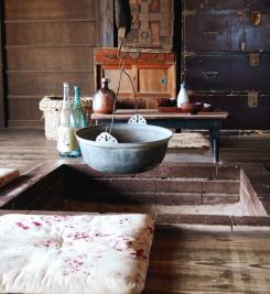 Intérieur traditionnel à Shodoshima