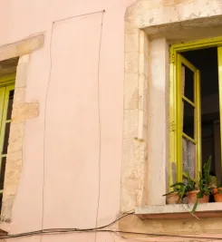 Passage par le joli village de Aniane