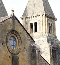 Vitrail de l'abbaye de Conques