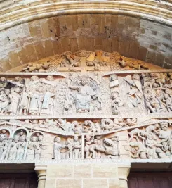 Tympan de l'abbaye de Conques