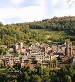 Vue sur Conques