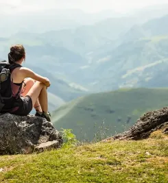 Moment de repos dans les Pÿrénées