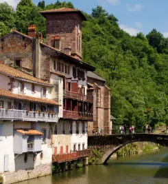 Joli vue sur Saint-Jean-Pied-de-Port