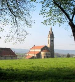 Eglise vers Saint-Genix-sur-Guiers