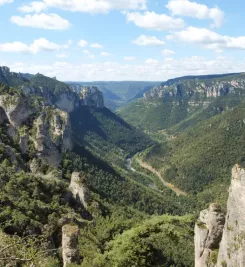 Passage par les gorges du Tarn