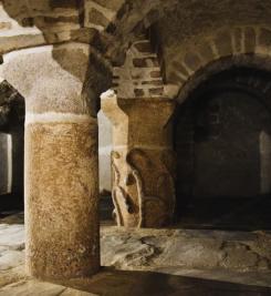 Crypte de saint-Mélar à Lanmeur