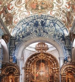 Intérieur de l'église de Viana Do Castelo
