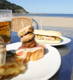 Pause gourmande à Deba