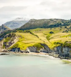 Passage dans la région de la Cantabria