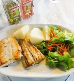 Déjeuner sur le Camino Norte