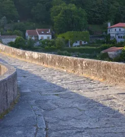 Passage sur le ponte Maceira, Camino Frances
