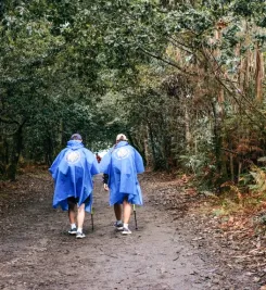 Pèlerin sur le Camino Frances