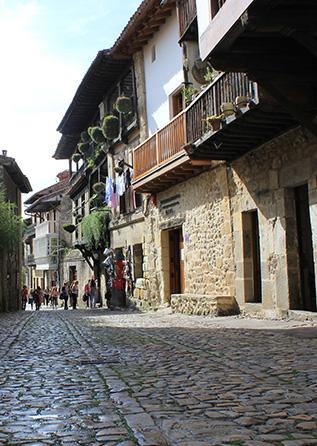 Santillana del Mar sur le Camino Norte