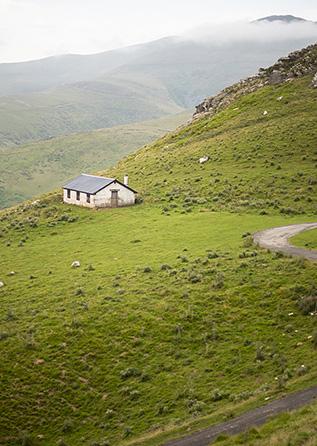 Dans les Pyrénées, en Navarre, sur le chemin de Compostelle