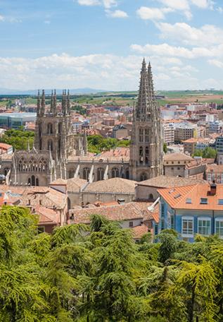 Burgos sur le chemin de Compostelle