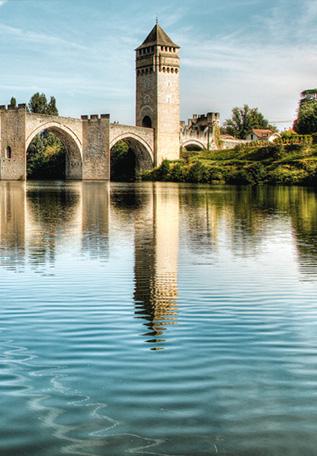 Le pont Valentré à Cahors