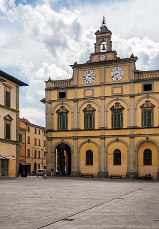 Citta di Castello sur la Via Francigena