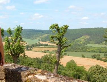 Chemin de Cluny en Bourgogne