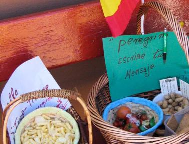 Offrandes pour les pèlerins