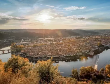 Vue sur Cahors