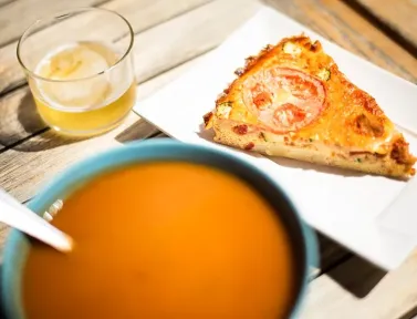 Spécialité culinaire sur le chemin