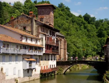 Joli vue sur Saint-Jean-Pied-de-Port
