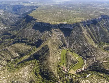 Vue sur le Cirque de Navacelles