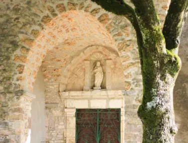 Chapelle croisée sur le chemin entre Vigan et Navacelles 