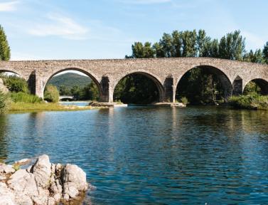 Pont vieux à Saint-Jean-du-Gard