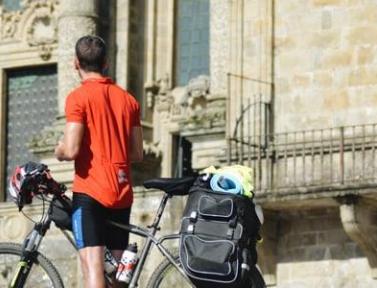 Arrivée à Santiago de Compostela à vélo