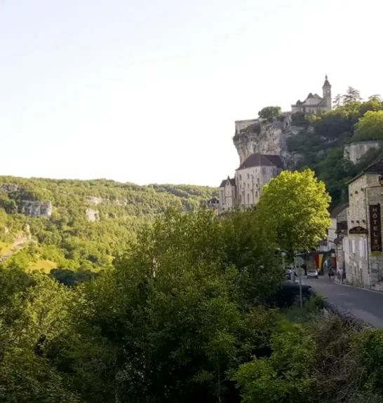 Arrivée à Rocamadour