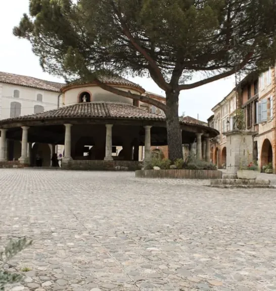 Les halles d'Auvillar