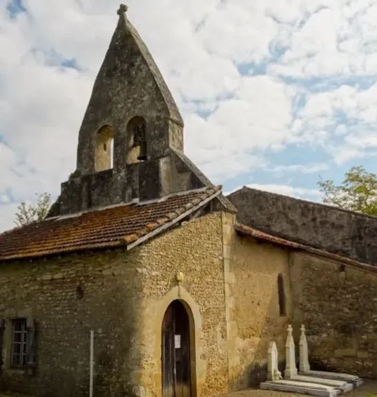 Eglise à Miramont-Sensacq