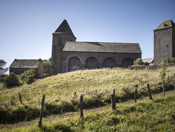 Le village d'Aubrac sur le chemin de Compostelle